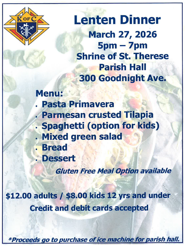 lenten dinner