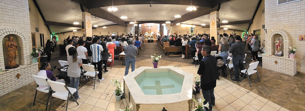 Inside St. Joseph Catholic Church