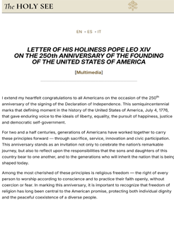 20260625 lettera anniversario usa